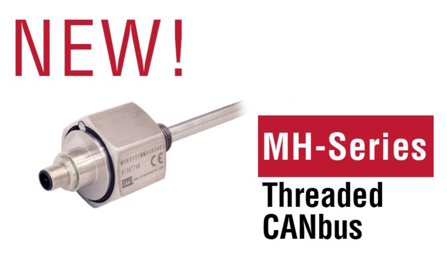 MTS Sensors adds digital output options to serviceable linear position sensors for hydraulic cylinders